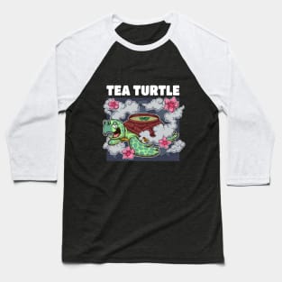 Tea Turtle Baseball T-Shirt